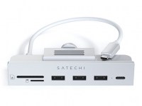 Satechi USB-C Clamp Hub für iMac 24“ - Silber